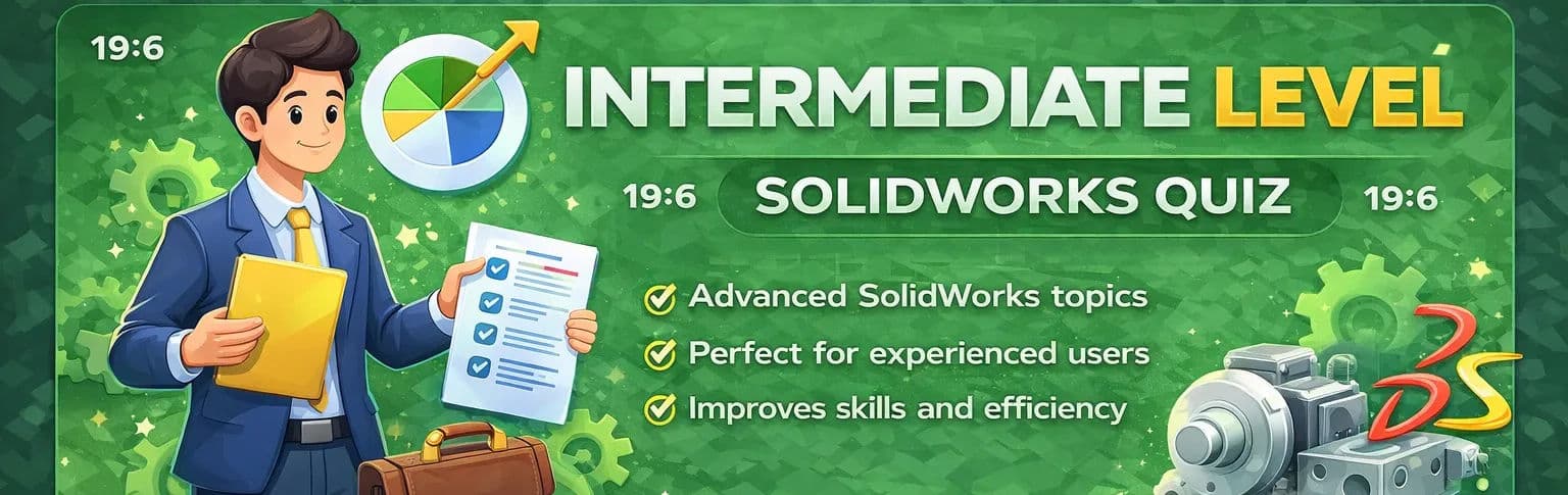 Solidworks - Intermediate Level Quiz
